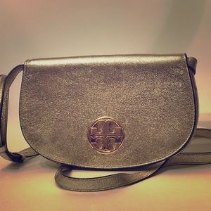 Tory Burch Gold Shoulder Handbag